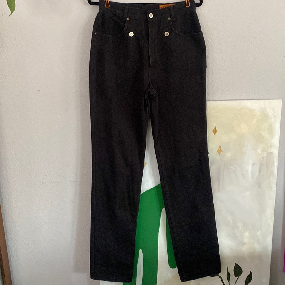 Vintage LAWMAN superior fit black jeans